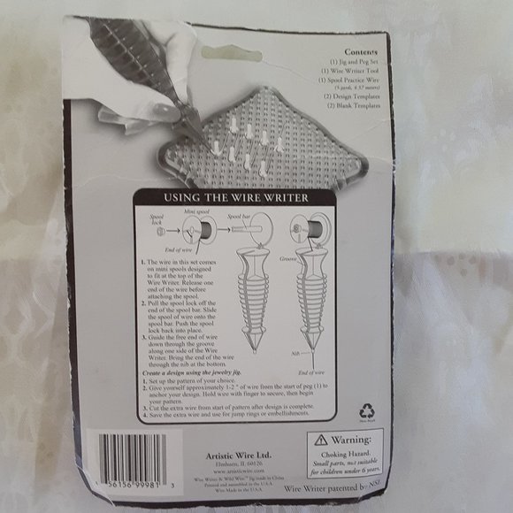 COPY - Artistic Wire's Wire Writer & Jewelry Jig Wire Working Set  Practice Wir… - Picture 2 of 12